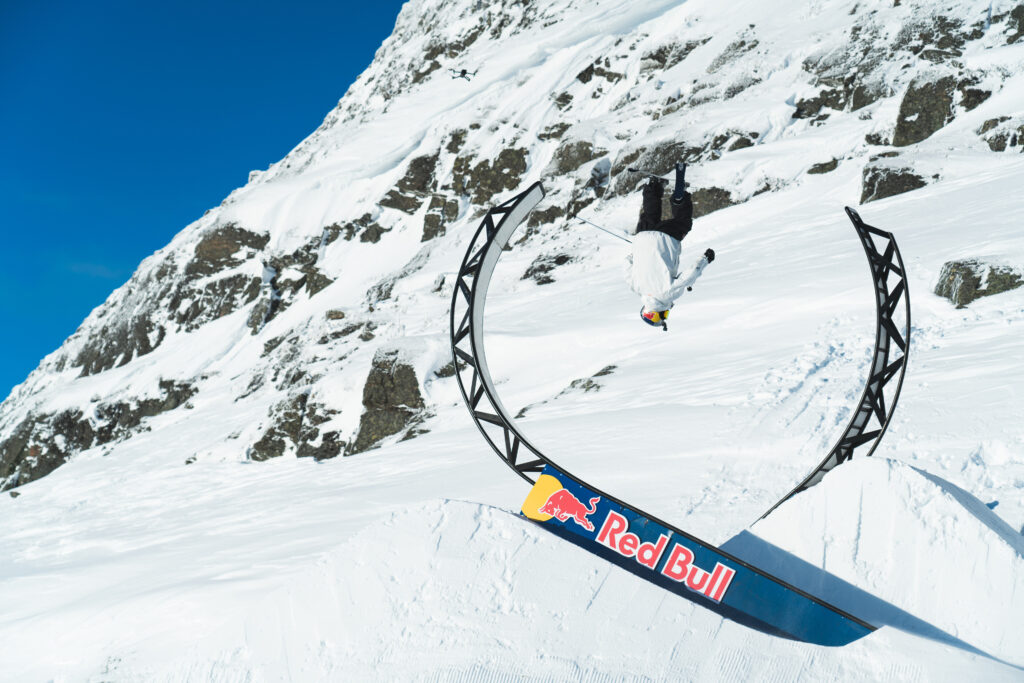 World First: Swedish Olympic Medalist Skis World’s First Open Loop Red Bull